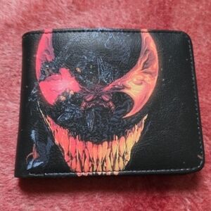 New Spiderman venom marvel comic anime manga leather wallet
